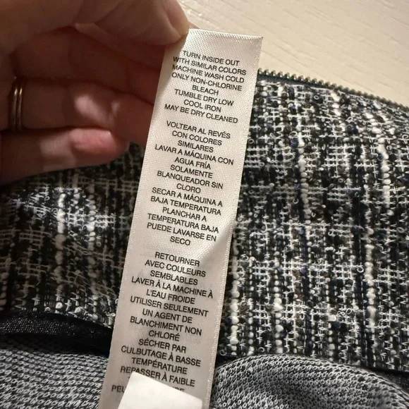 White House Black Market Monochrome Tweed Blazer ❤️ - Picture 5 of 5